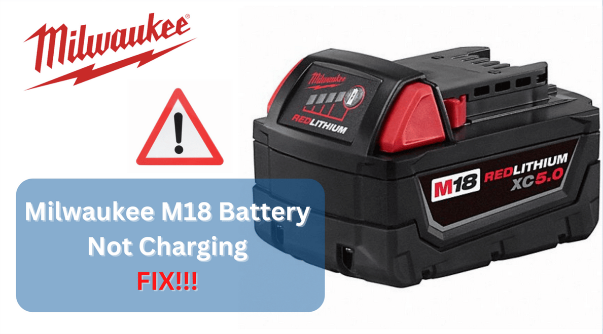M18 battery charging